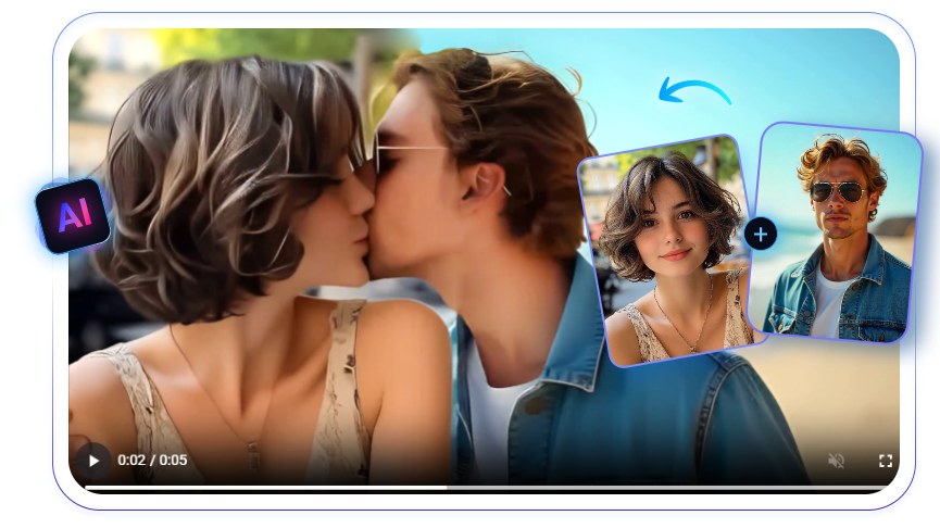 Lifelike AI Kissing Video Generator