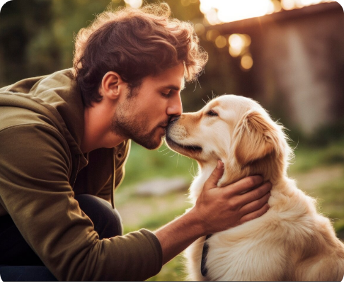Pet Affection AI Kissing