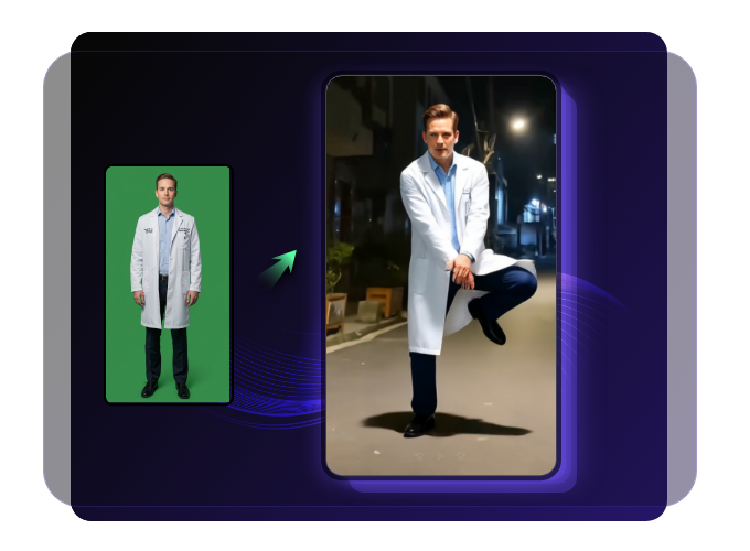 Natural AI Photo Dance Generator